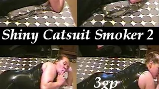 Shiny Catsuit Smoker2