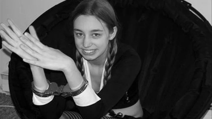 Lindsay - Double Handcuffed Struggle