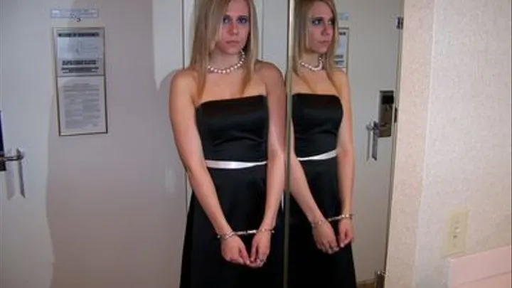 Andi - Handcuffed in Prom Dress