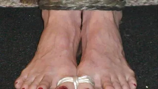 Tiffani is Toe Tied!