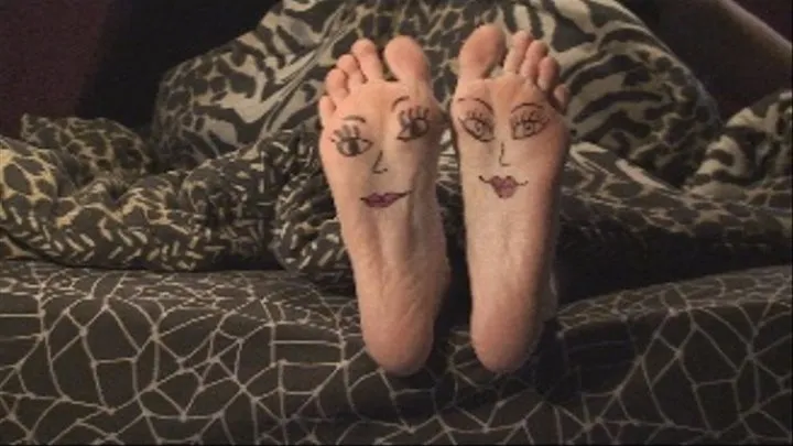 Tiffanis Feet Have Faces!