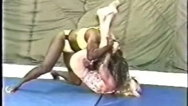 Tigra vs Sally McNeil - Wrestling Part 5