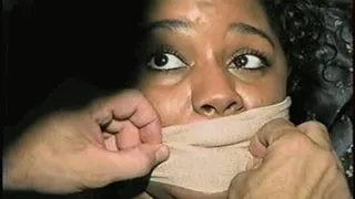 33 YEAR OLD BLACK NURSE GETS ACE BANDAGE CLEAVE & OTM WRAPPED GAGGED & HANDGAGGED