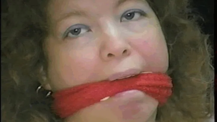 25 YR OLD CHARLENE GETS HANDGAGGED, MOUTH STUFFED, OTM GAGGED AND GAG TALKS