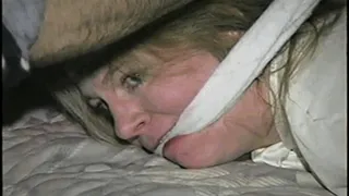 30 Yr OLD SINGLE STEP-MOM BEGS TO BE HOG-TIED & GAGGED ON THE BED