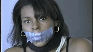 FEISTY NAFISA REFUSES TO BE TAPE GAGGED