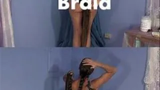 Coconut Oiled Braid