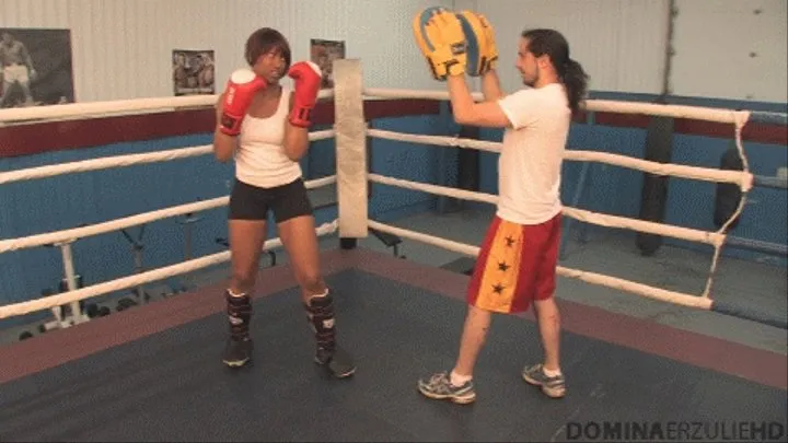 Kick boxing practice - part 1 (MOV )