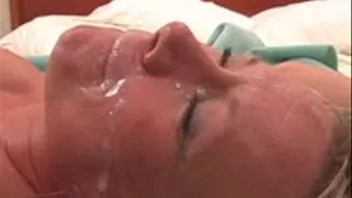 Faith Morgan's Record Blowjob Facial!