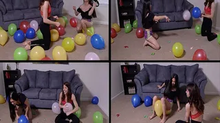 Lucy & Bella Balloon Party
