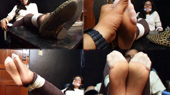 Luna nylon foot tease I!!!