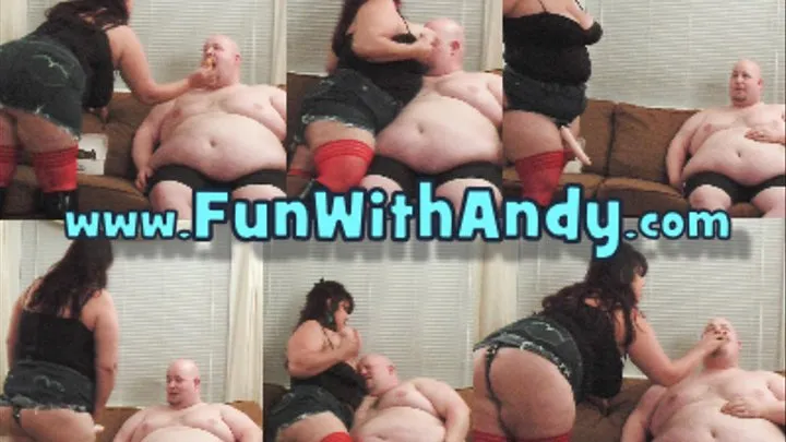 Andy Got Fat And Rikki Waters Teases Him For It