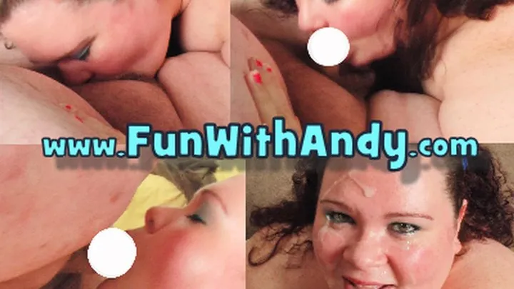 Fat Guy Gives A Facial To SSBBW Tiffany