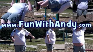 Balance Beam & Swinging at the Park