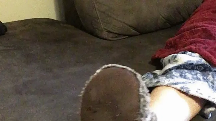 SLIPPERS COME OFF