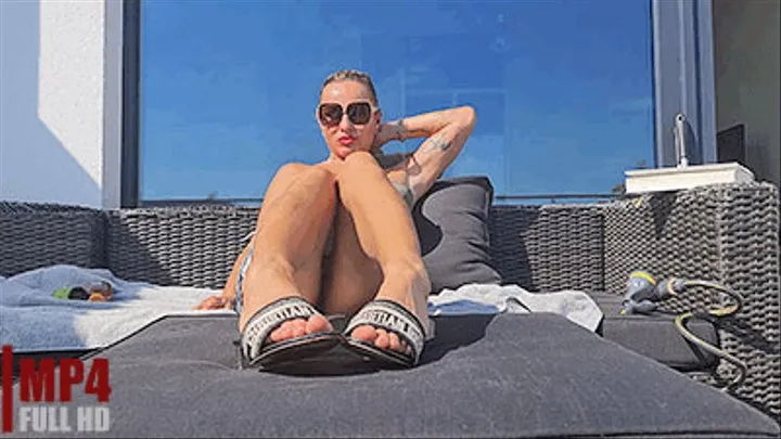 Sunbathing Feet - Olga