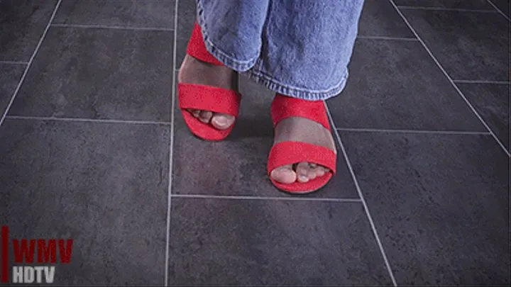 Colourful Feet And Shoes (HDTVWMV) - Miss Abiola