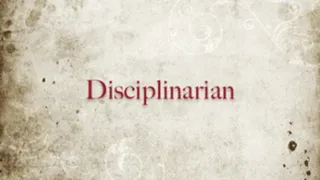 Disciplinarian