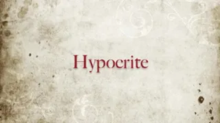 Hypocrite