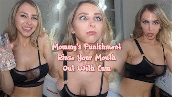 Step-Mommy's Punishment - Wash Your Mouth Out With Cum, Faggot