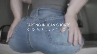FARTING IN JEAN SHORTS FART COMPILATION