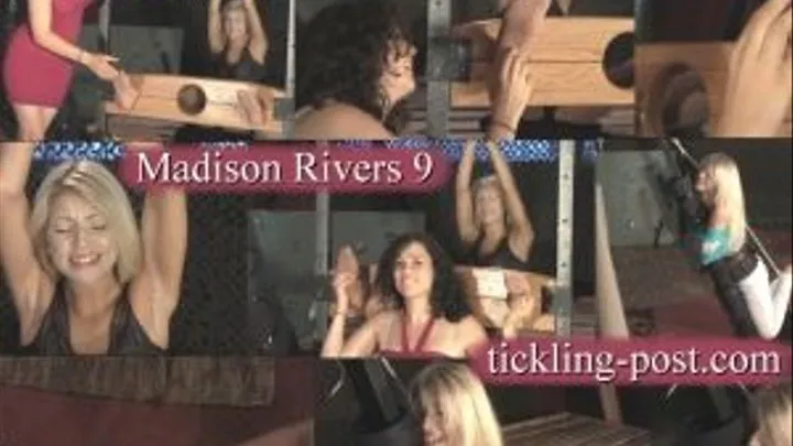 Tickling Madison Rivers 9 - Nyloned Feet Tickled - Medium Screen