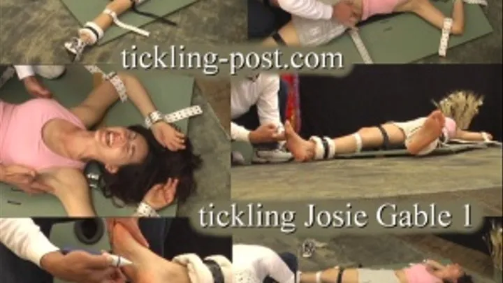 Tickling Josie Gable 1 - Tall and Helpless - Medium Screen