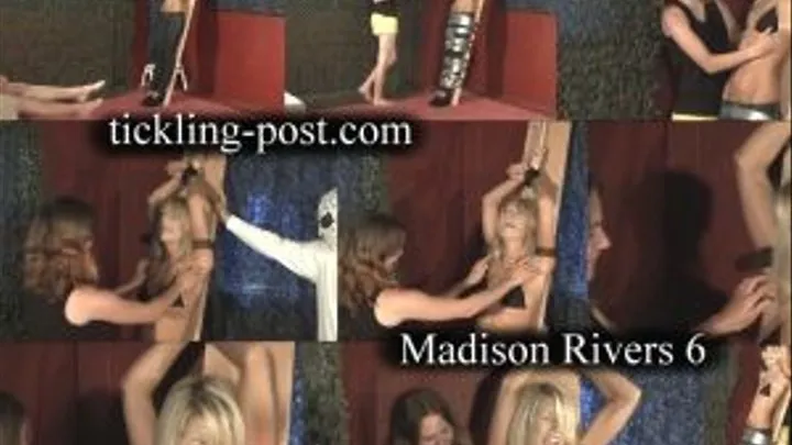 Tickling Madison Rivers 6 - Taped for Upper Body Tickles - Medium Screen