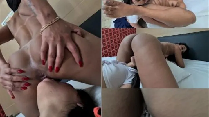 TABOO LESBIAN TEENAGER VOL # 200 - MILF AMAIA PITANGA 42 years old VS Sarinha 18 years old - NEW MF AUG 2020 - CLIP 3 - never published - Excluisve girls MF