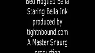 Bella Ink In Two Hogties and Played