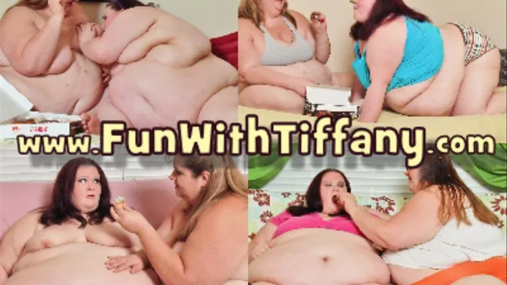 Tiffany Fed To Get Fatter By SSBBW Mikayla Compilation