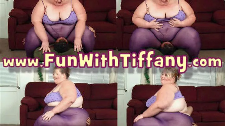 Deja Vu Squashes Little Guy In Purple Pantyhose