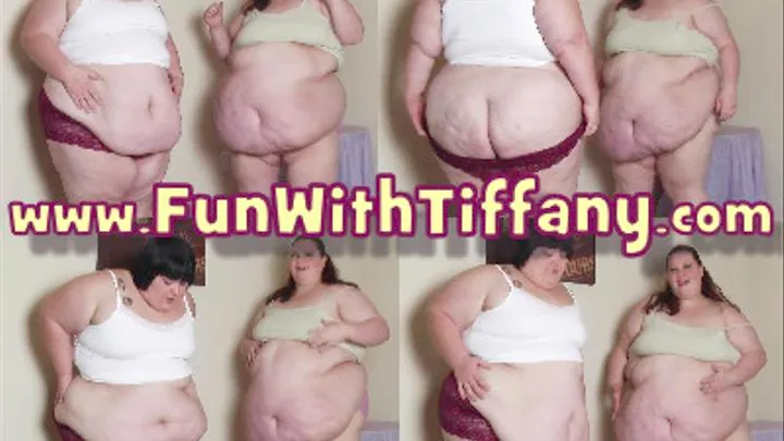 Jenny and Tiffany Dance and Jiggle Their Fat Bodies