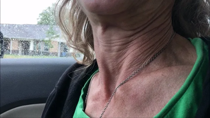 Lilly's sexy granny throat