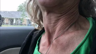 Lilly's sexy granny throat