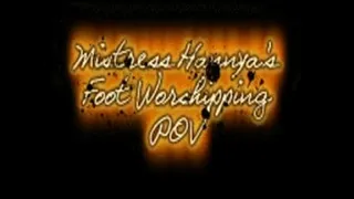 Worship Hannyas Fishnetted Feet