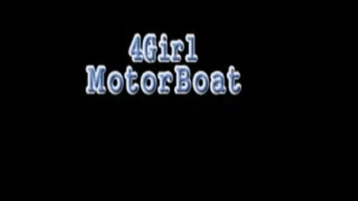 4 Girl MotorBoat