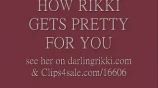 Rikki Puts On Make Up