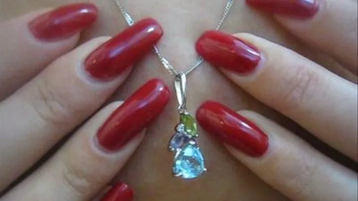 Blue Topaz & Red Nails Posing(lower resolution)