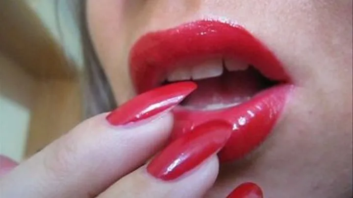 So Tempting Red Lips & Nails