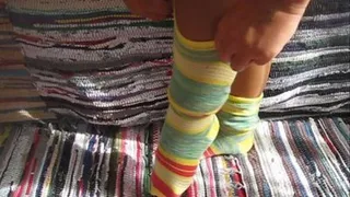 Trying My New Sexy Socks