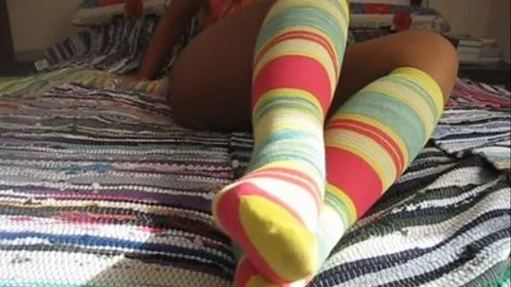 Sock Tease Til U Cum