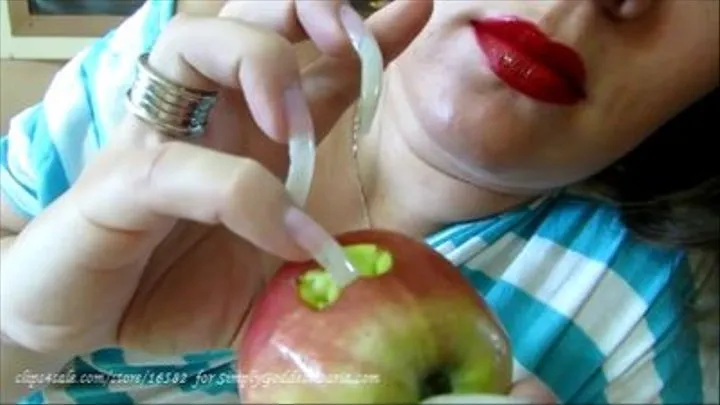 Slightly Drilling A Very Hard Apple