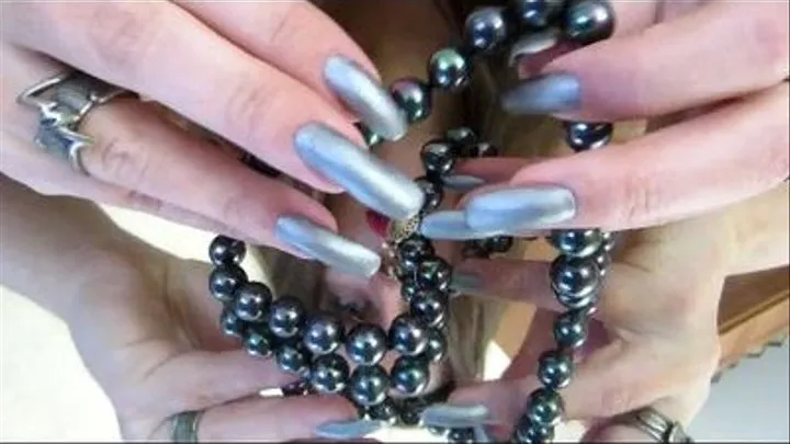 Matte Silver Claws Putting Spell On You (Standart)