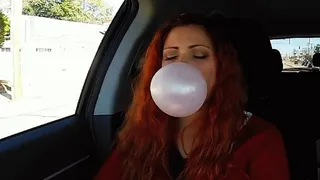 Bubble Gum Blowing Passenger 2nd Clip - WMV - Bazooka Kosher Gum!