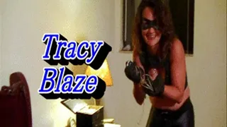 Police Brutality - x720 - Officer Vivian Ireene Pierce is Hogtied by her hand and leg cuffs, by The Robber (Tracy Blaze) FF Stockings, on screen Ball Gag, Garters/Suspender, Up skit, Catfight, spandex, boots, high heels, Damsel, Costume, Bra and