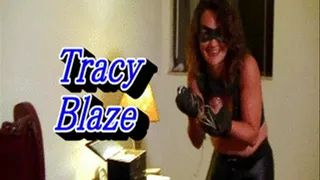 Police Brutality - MOV x720 - Officer Vivian Ireene Pierce is Hogtied by her hand and leg cuffs, by The Robber (Tracy Blaze) FF Stockings, on screen Ball Gag, Garters/Suspender, Up skit, Catfight, spandex, boots, high heels, Damsel, Costume, Bra and