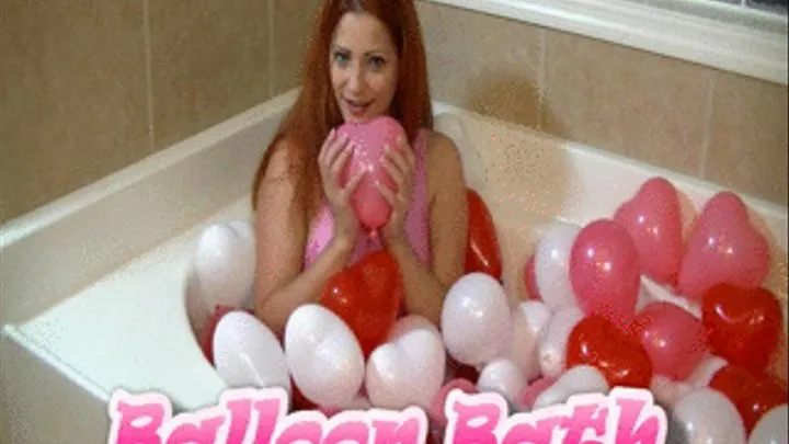 Balloon Bath Finger Pop 102 Balloons " sm" Watch me Finger Pop 102 Balloons with my finger nails! Vivian Ireene Pierce, Spandex