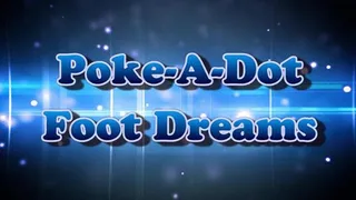 Poke-a-Dot Foot Dreams - Exstreamly sexy, alluring - FF Stockings/Dangeling/Stocking Feet/Soles,Toe Spreading/Pointing/Leg showing- Model Vivian Ireene PIerce
