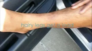 hairy legs get a load
